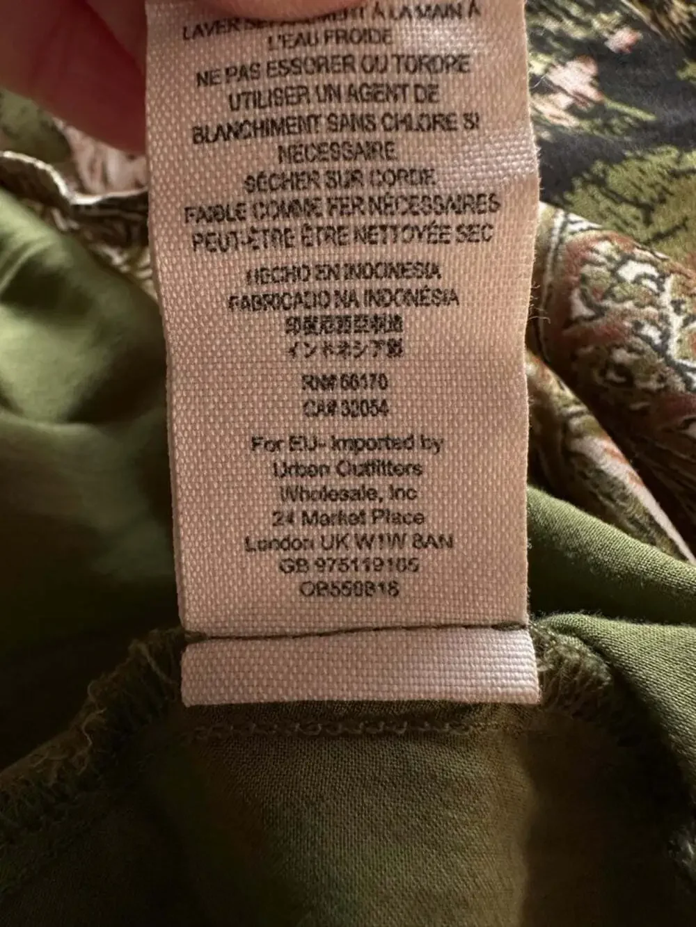 Free People Say You Love Me Dress Small Green Paisley Boho Mini Dress